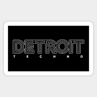Detroit Techno Sticker